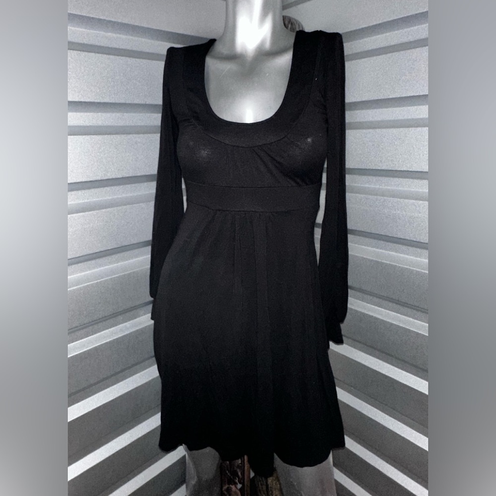 Modern little black dress
